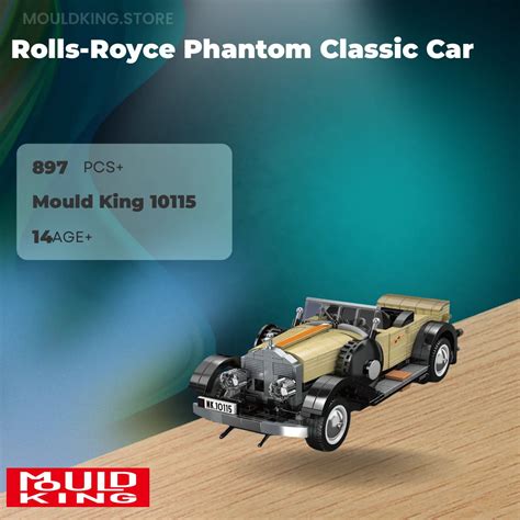 mould king  rolls royce phantom classic car   pieces