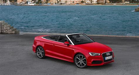 Audi A Cabriolet Tdi Misano Red Pearl Effect Side Car