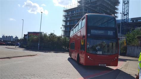 Full Journey London Dlr Rail Replacement Service B North Woolwich