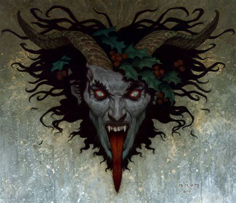 Art Of Brom Krampus Art Inspiration Concept Art