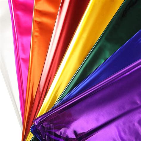 Tallew 16 Pcs 28 X 40 Inch Cellophane Sheets Cello Wraps Colored