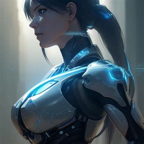 Ai Cortana From The Halo Videogames Insanely Detai Openart