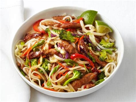 Pork And Noodle Stir Fry Recipe Food Network Kitchen Food Network