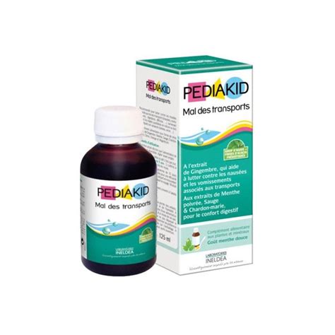PEDIAKID Сироп от укачивания в транспорте 125 мл | Витамины для детей ...