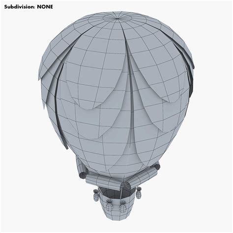 Hot Air Balloon Paper V D Model By Zurel