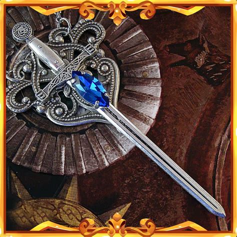 Looking For Fantasy Adventure Discover This Medieval Sword Necklace