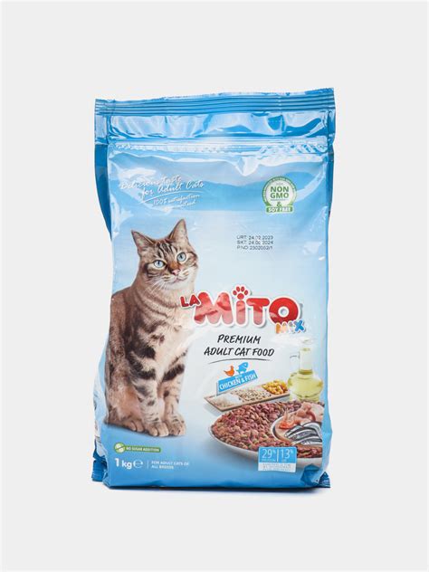 Сухой корм для кошек Mito Mix, 1 кг купить по низким ценам в интернет ...