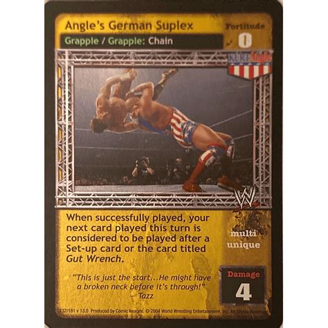 Angle's German Suplex