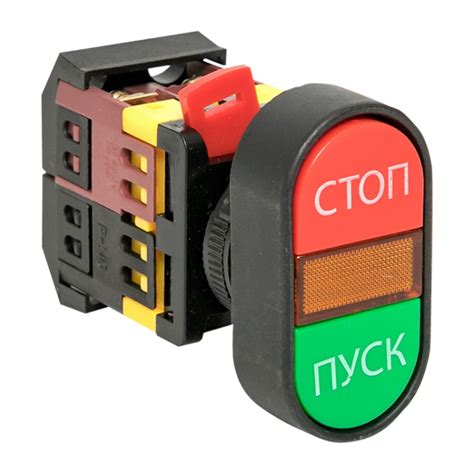 pbn-apbb-o Кнопка APBB-22N "Пуск-Стоп" овальная 220В NO+NC EKF PROxima ...