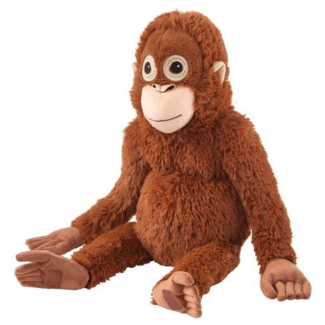 Ikea Djungelskog Pluszak Orangutan Małpa Maskotka Zabawka