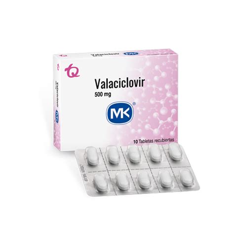 VALACICLOVIR 500 MG MK CAJA X 10 TABS Farmavida Droguería Online