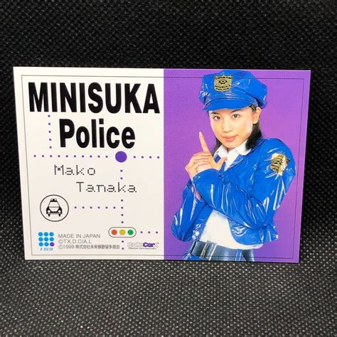 Mako Tanaka Minisuka Police Card Collecora Bikini Girl Model 153 1999 Japan A1 EBay