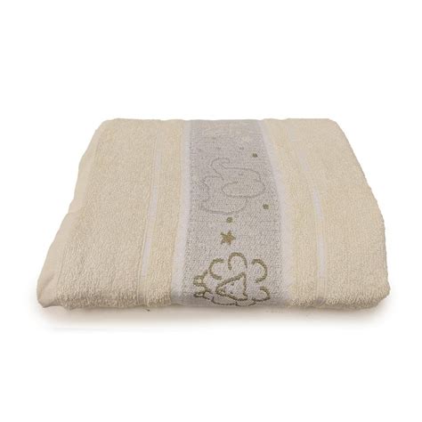 Toalha de Banho Dianneli Infantil Puppy Kids Algodão Nude MadeiraMadeira