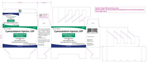Cyanocobalamin Package Insert / Prescribing Information - Drugs.com