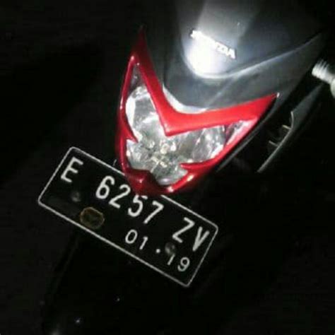 Cover Headlamp Honda Verza Variasi Lis Topeng Lampu Modifikasi