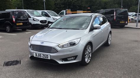 Ford Focus 2015 Moondust Silver Metallic £10600 Tamworth Trustford