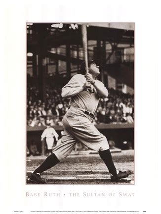 Babe Ruth The Sultan Of Swat Photograph By Bettmann Corbis At