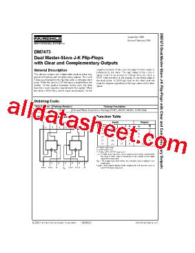 7473 IC DATASHEET PDF