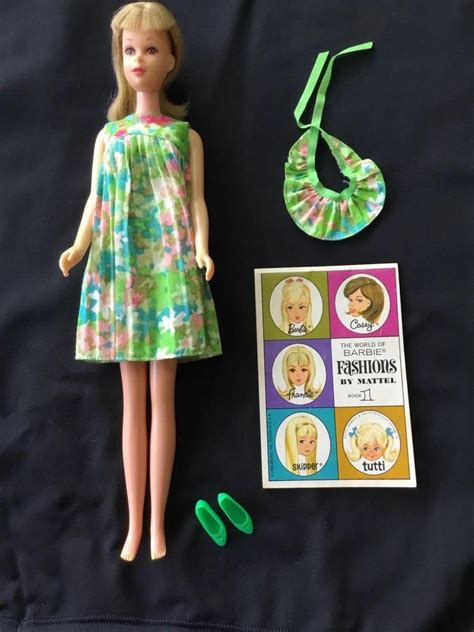 Vintage Francie Barbies Cousin Straight Leg Blonde Doll Mattel