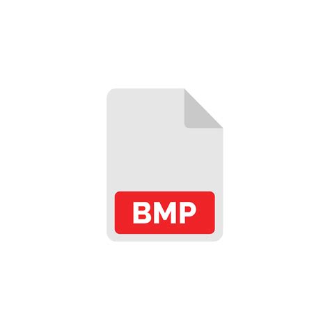 Bmp File Icon Isolated On White Background 26128263 Vector Art At Vecteezy
