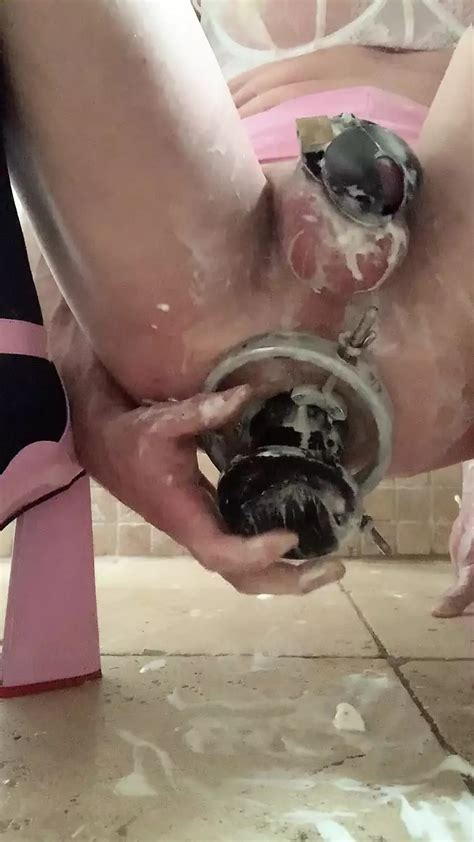 Gay Sissy Crossdresser Anal Expander Fisting And Dildo High Heels Porn Xhamster