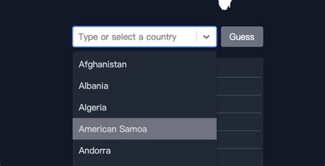 Globe Map Game: Guess Countries on World Map