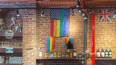 Boiler Room NYC East Village Gay Bar Drinks And Juke Box