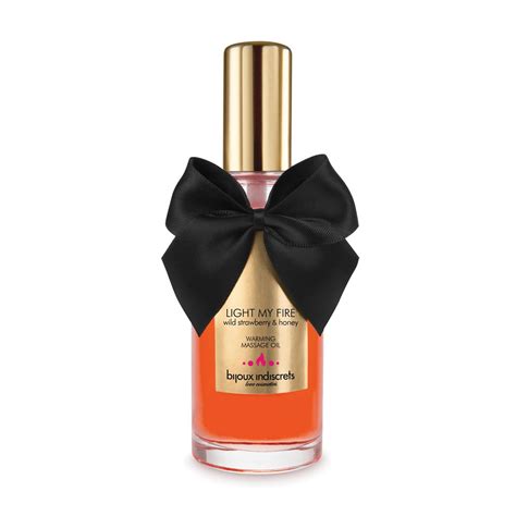 Согревающее массажное масло Bijoux Indiscrets Light My Fire Wild ...