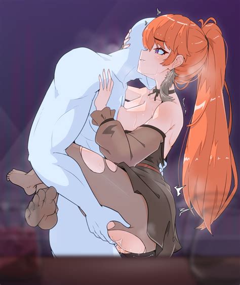 Moral Cacoethes Takanashi Kiara Hololive Hololive English Highres Boy Girl Ass Blush