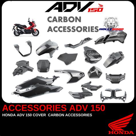 HONDA ADV / ADV150 FULL SET BODY KIT COVER ACCESSORY CARBON FENDER ...