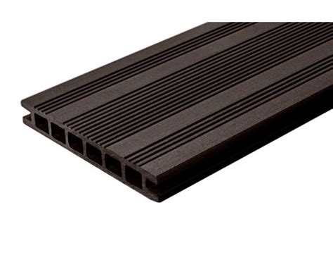 Доска террасная древесно-полимерная композитная Ecodeck (Экодек), 165*23,5