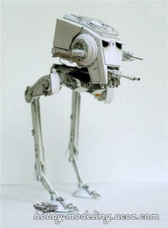Шагоход AT-ST ("Звездные войны") - 4 Октября 2014 - Хобби - бумажное ...