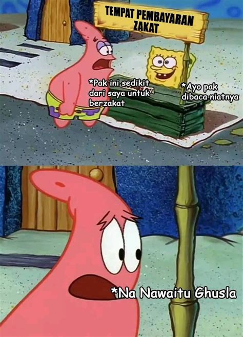 Meme Ramadan Di Bikini Bottom Ini Lika Likunya Kocak Abis