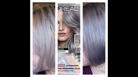 Feria Smokey Silver S1 Silver Gray - YouTube