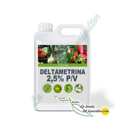 Deltametrina 2,5% en 5 Litros - Insecticida desde 13,00 €/Litro + IVA