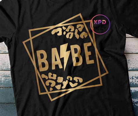 Babe Svg Boss Babe SVG Boss Babe PNG Babe Png Leopard Etsy