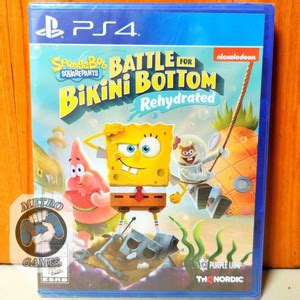 Jual Spongebob Squarepants PS4 Kaset Spongeboob Battle For Bikini Bottom Jakarta Barat CV