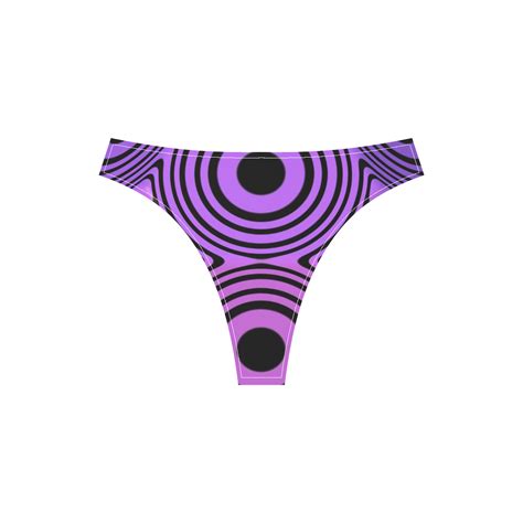 Psycho Circles Sport Top High Waisted Bikini Swimsuit Model S ID D