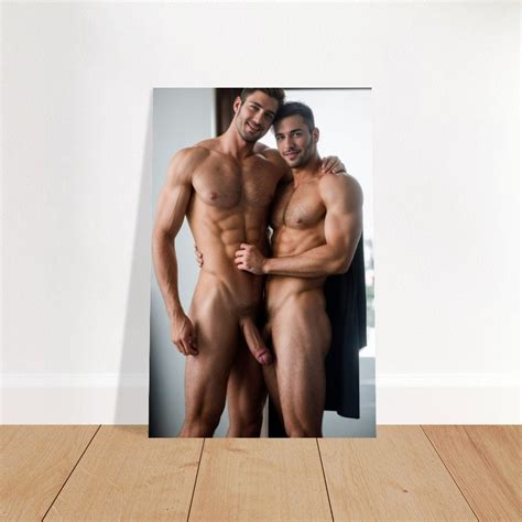 Nsfw Ai Generated Full Frontal Naked Muscular Man Photo Poster No Etsy Canada