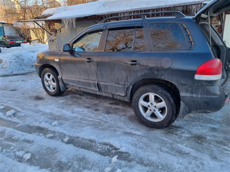 Диски санта фе 2 на классик — Hyundai Santa Fe (1G), 2,7 л, 2007 года ...