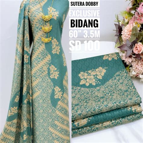 Kain Pasangsutera Dobby Sulam Biku Exclusive Shopee Malaysia