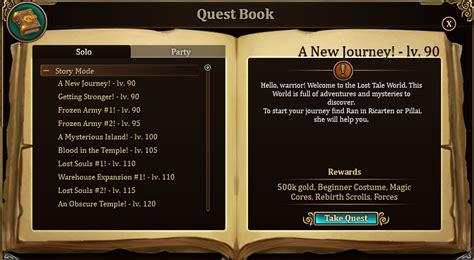 Quest Book Lost Tale Forum