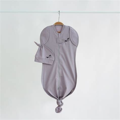 Евро пеленка кокон на молнии и шапка для новорожденных Magbaby Каспер ...