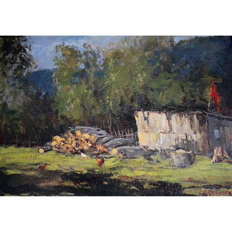 Купить картину Предгорье в Москве от художника Отрошко Александр