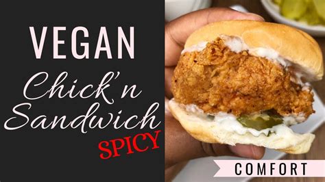 Popeyes Who Vegan Spicy Chickn Sandwich B Foreal Youtube