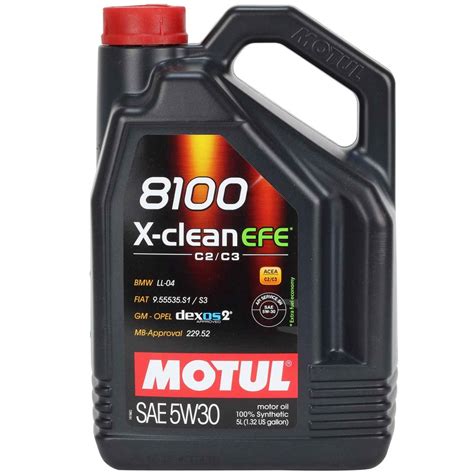 Motul 8100 X CLEAN EFE 5W30 Engine Oil 5 Liter Car Parts24 Online