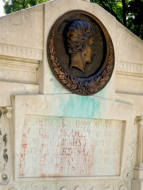 M Daillon De Joseph Louis Gay Lussac Cimeti Re Du P Re Lachaise Paris