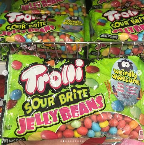 Trolli Sour Brite Jelly Beans Jelly Beans Cereal Pops Sour