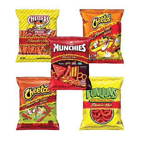 Frito Lay Flamin Hot Mix Box Of Office Depot