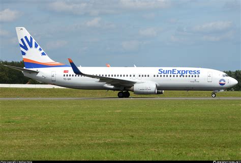 TC SPI SunExpress Boeing 737 82R WL Photo By Mathias Henig ID